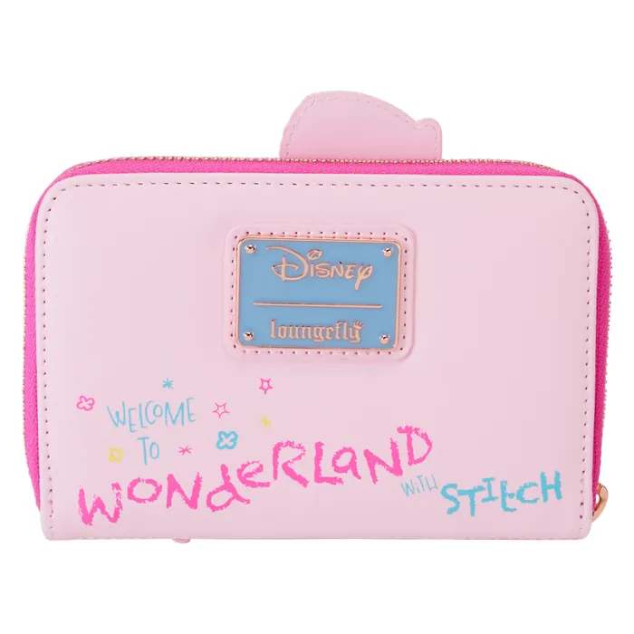 Stitch In Cheshire Cat Costume Exclusive Zip Around Wallet Unisex Loungefly Bags and Wallets
