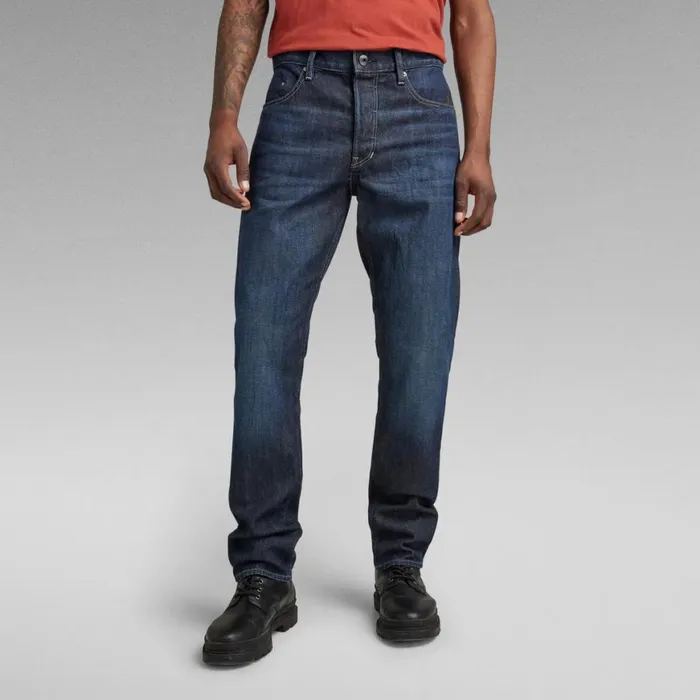 Straight Men GStar RAW Triple A Regular Straight Jeans Worn In Sea Level