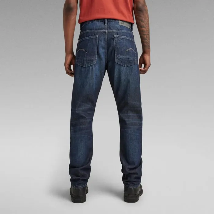 Straight Men GStar RAW Triple A Regular Straight Jeans Worn In Sea Level