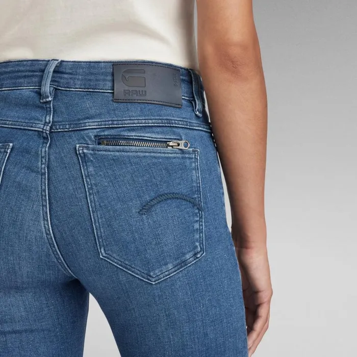 Straight Women GStar RAW Noxer Straight Jeans Faded Neptune Blue