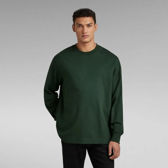 Sweaters Men GStar RAW Essential Loose TShirt Laub