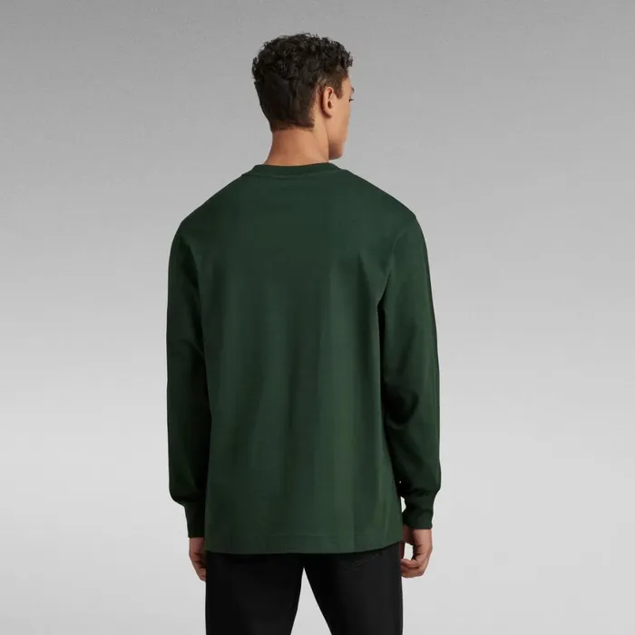 Sweaters Men GStar RAW Essential Loose TShirt Laub