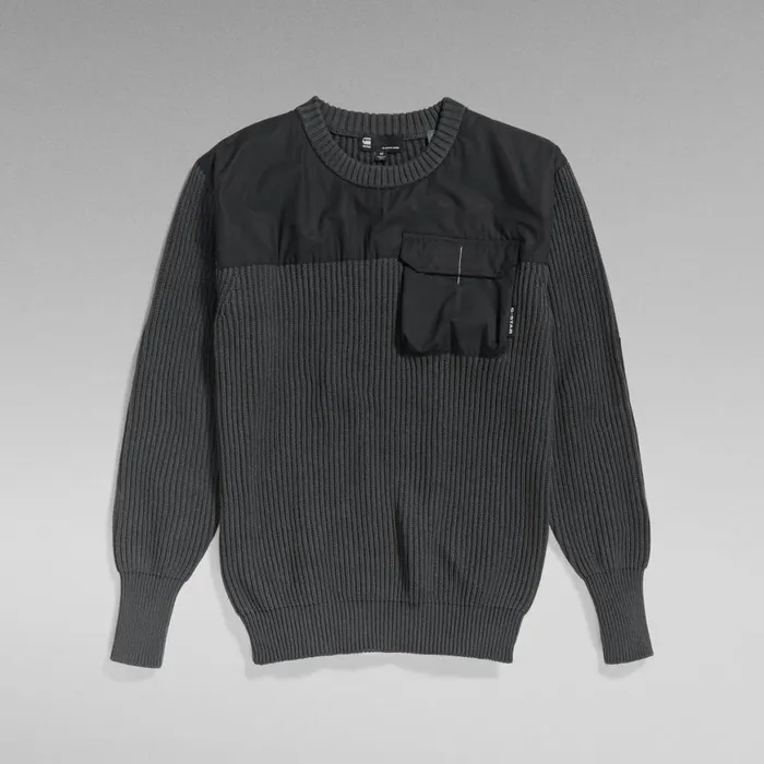 Sweaters Men GStar RAW Unisex Army Knit Cloack