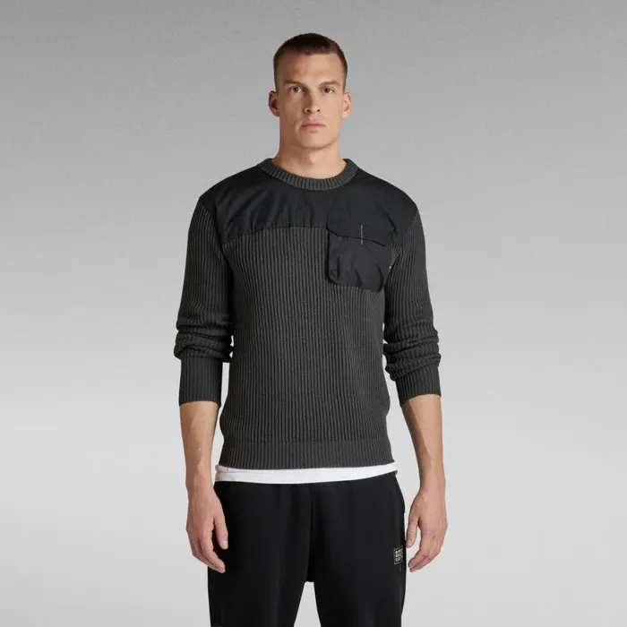 Sweaters Men GStar RAW Unisex Army Knit Cloack
