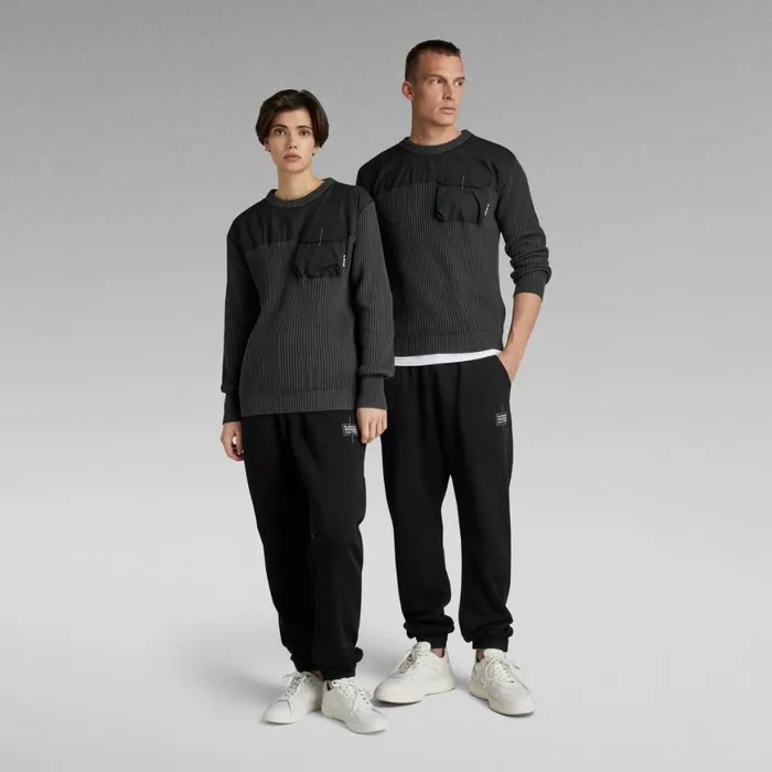Sweaters Men GStar RAW Unisex Army Knit Cloack
