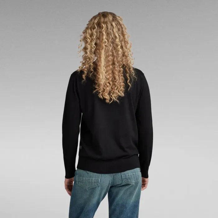 Sweaters Women GStar RAW Core Cardigan Knit Dark Black