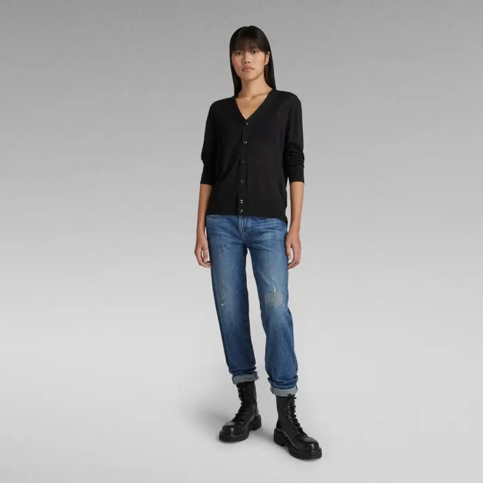 Sweaters Women GStar RAW Core Cardigan Knit Dark Black