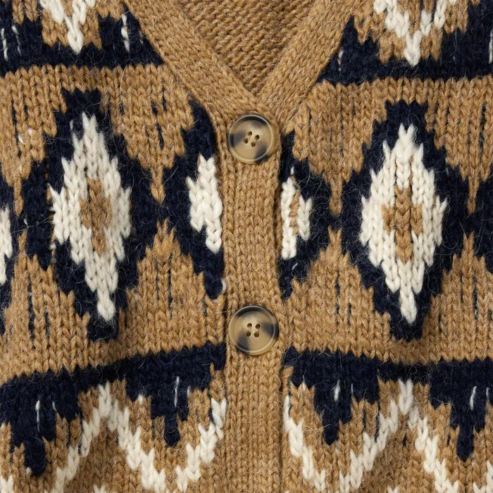 Sweaters Women Stetson Gold Aztec Cardigan Yellow