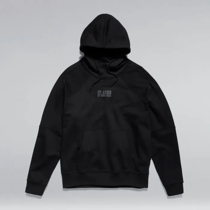 Sweatshirts and Hoodies Men GStar RAW Moto Loose Hooded Sweater Dark Black