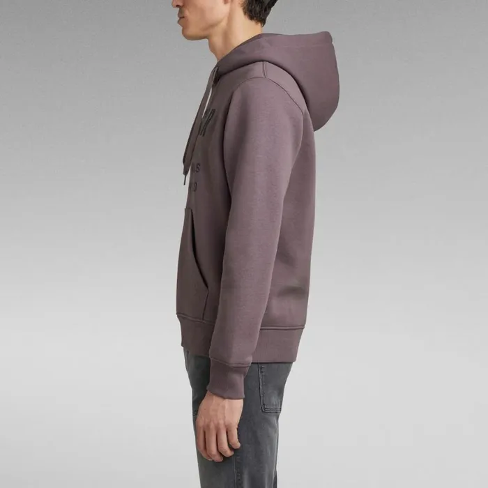 Sweatshirts and Hoodies Men GStar RAW Multi Layer Originals Hooded Sweater Dark Taupe Fungi