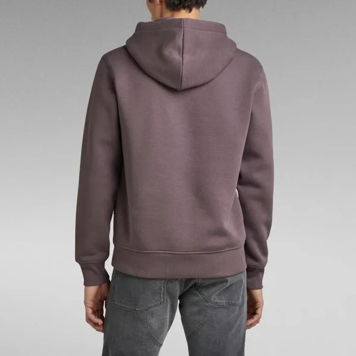 Sweatshirts and Hoodies Men GStar RAW Multi Layer Originals Hooded Sweater Dark Taupe Fungi