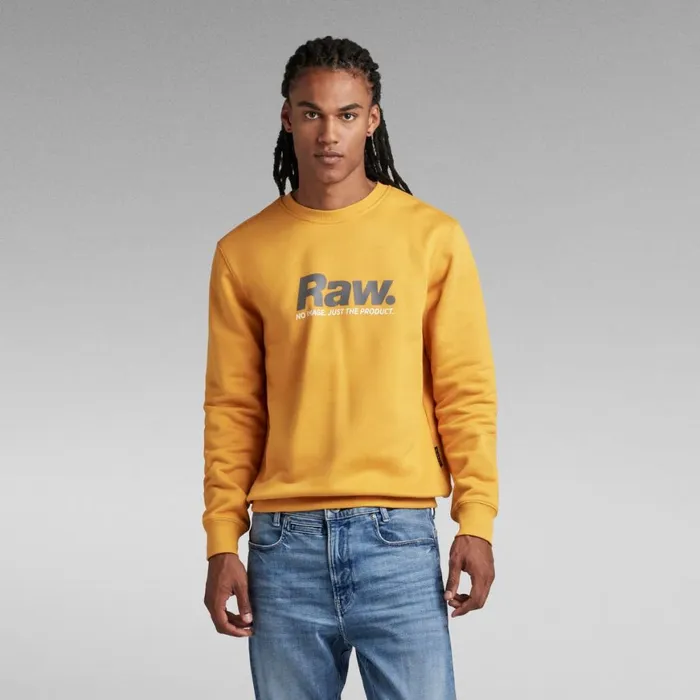 Sweatshirts and Hoodies Men GStar RAW Photographer Sweater Dull Yellow