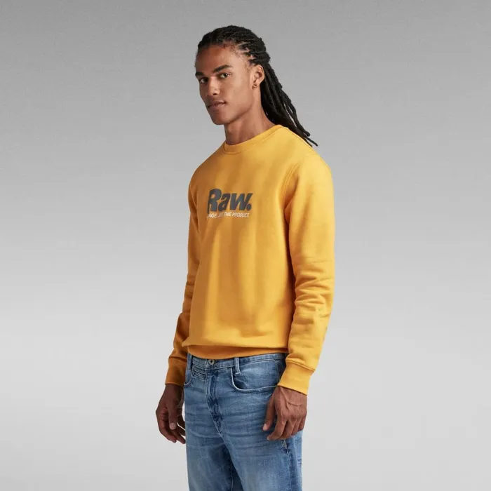 Sweatshirts and Hoodies Men GStar RAW Photographer Sweater Dull Yellow