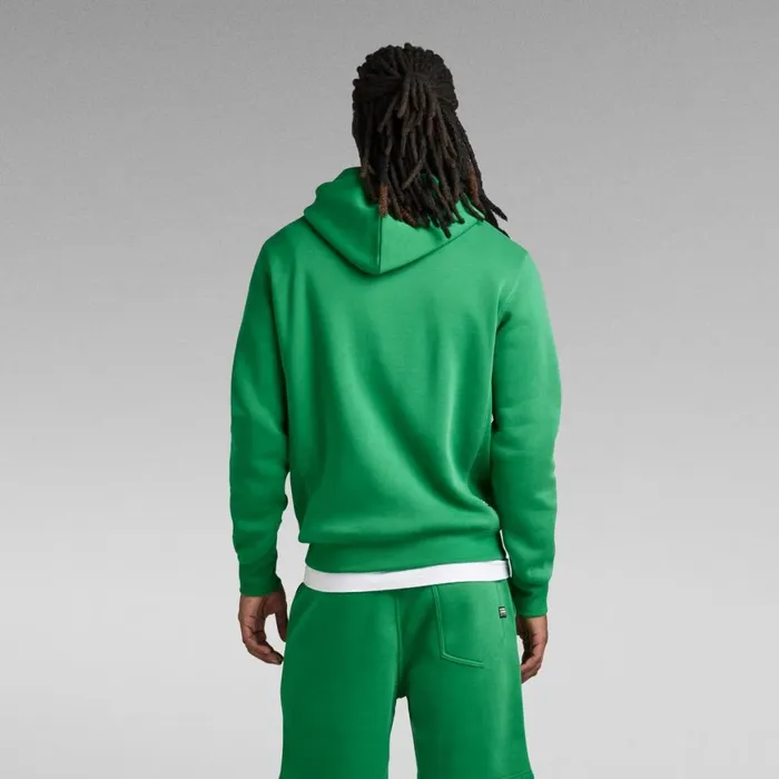 Sweatshirts and Hoodies Men GStar RAW Premium Core Hooded Sweater Jolly Green