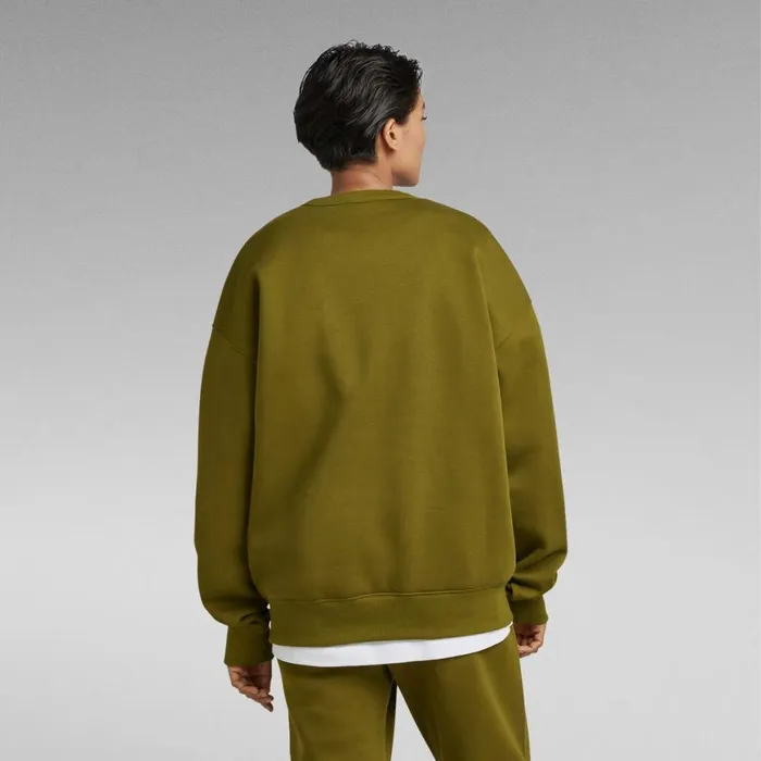 Sweatshirts and Hoodies Men GStar RAW Unisex Core Loose Sweater Avocado