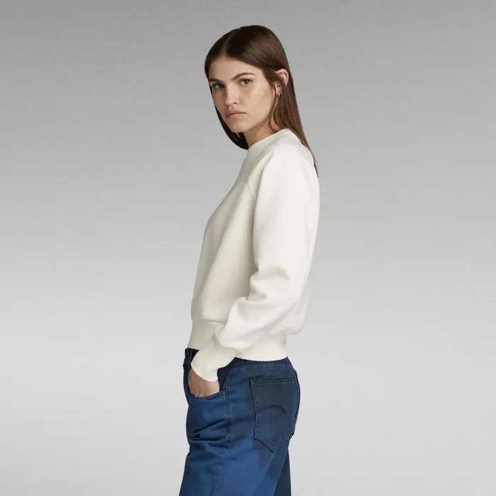 Sweatshirts and Hoodies Women GStar RAW Autograph Sweater Eggnog