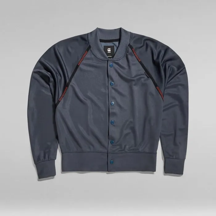 Sweatshirts and Hoodies Women GStar RAW Lightweight Bomber Sweater Fantem Blue