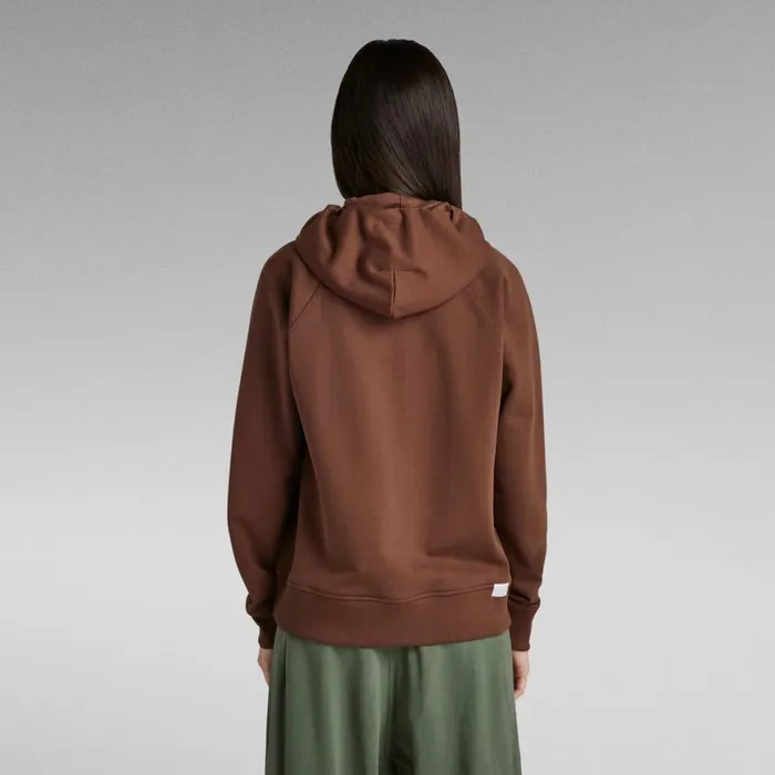 Sweatshirts and Hoodies Women GStar RAW Raglan Raw Originals Hooded Sweater Chocolate Lab