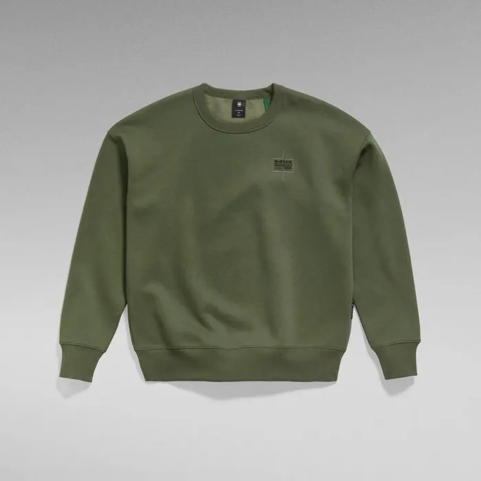 Sweatshirts and Hoodies Women GStar RAW Unisex Core Oversized Sweater Light Hunter Sweatshirts and Hoodies Women GStar RAW Unisex Core Oversized Sweater Light Hunter