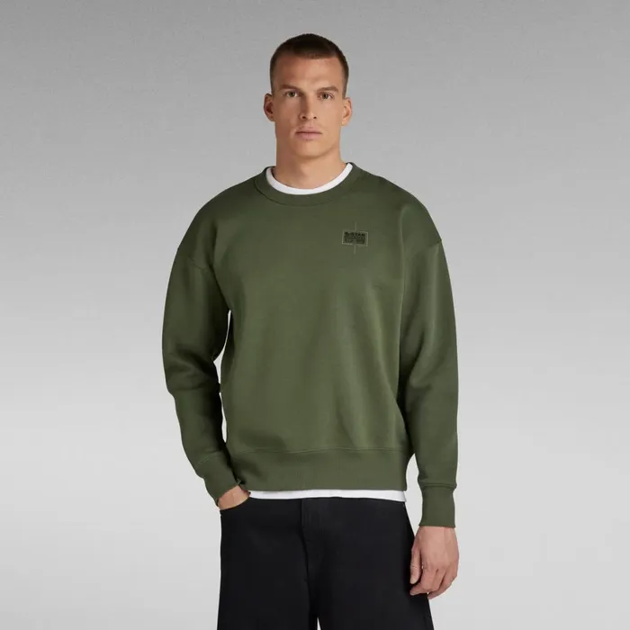 Sweatshirts and Hoodies Women GStar RAW Unisex Core Oversized Sweater Light Hunter