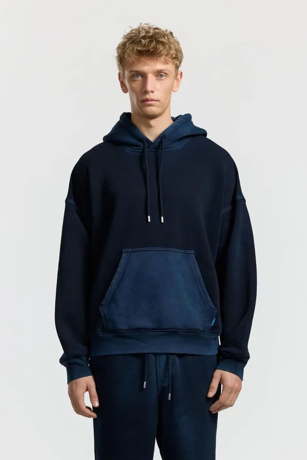 Sweatshirts Men COTTON CITIZEN Boston Hoodie Vintage Navy