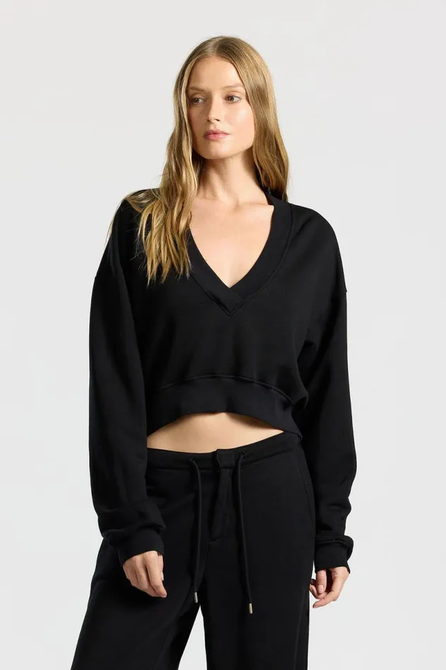 Sweatshirts Women COTTON CITIZEN Geneva Sweatshirt Jet Black