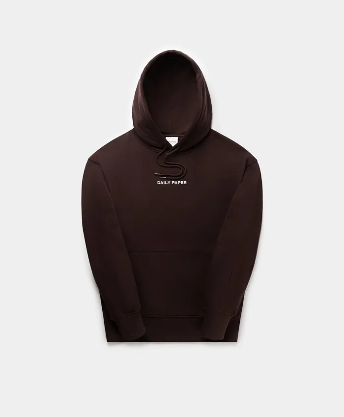 Syrup Brown Elevin Hoodie Brown Men Daily Paper Hoodies and Sweaters