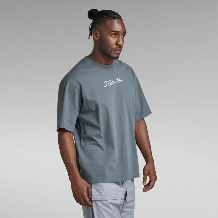 TShirts and Polos Men GStar RAW Autograph Boxy Oversized TShirt Axis