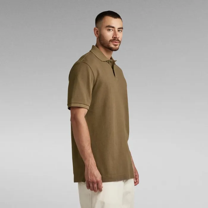 TShirts and Polos Men GStar RAW Essential Polo Deep Walnut