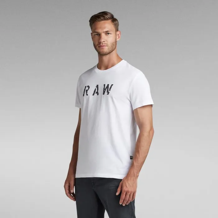 TShirts and Polos Men GStar RAW Graphic 2 Pack TShirt Dark Blackwhite
