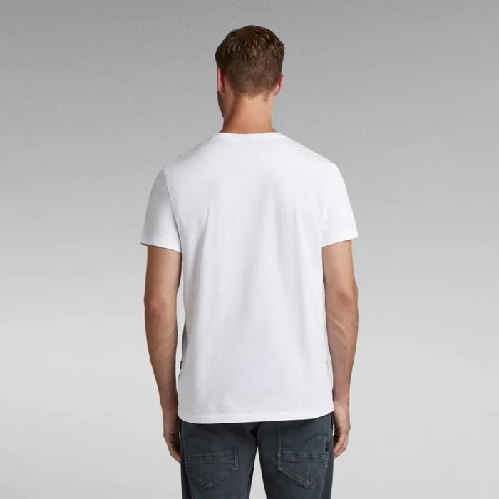 TShirts and Polos Men GStar RAW Graphic 2 Pack TShirt Dark Blackwhite