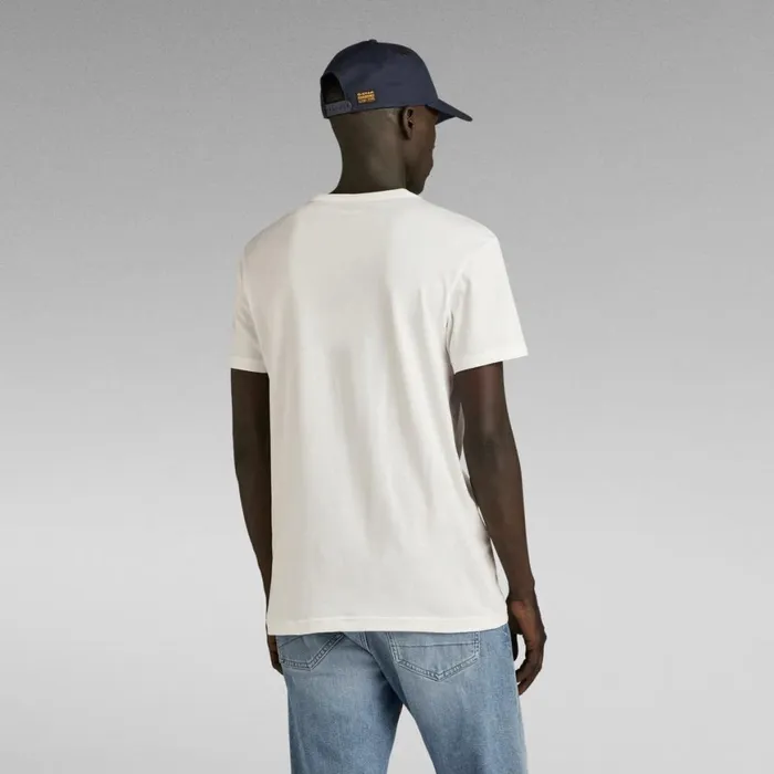 TShirts and Polos Men GStar RAW Graphic 8 TShirt Milk