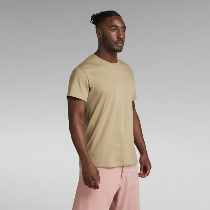TShirts and Polos Men GStar RAW Graphic Ribbed TShirt Light Moss