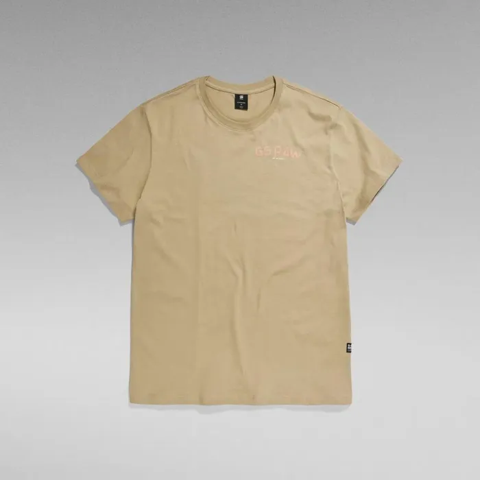 TShirts and Polos Men GStar RAW Graphic Ribbed TShirt Light Moss