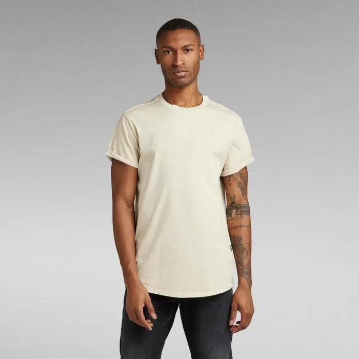 TShirts and Polos Men GStar RAW Lash TShirt Brown Rice