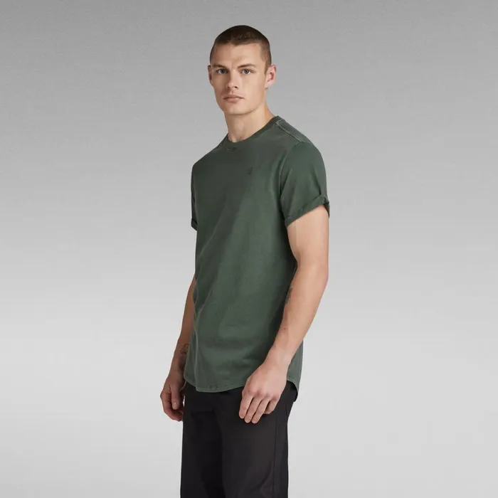 TShirts and Polos Men GStar RAW Lash TShirt Graphite Garment Dyed