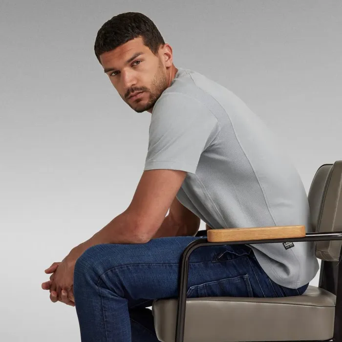 TShirts and Polos Men GStar RAW Moto TShirt Correct Grey