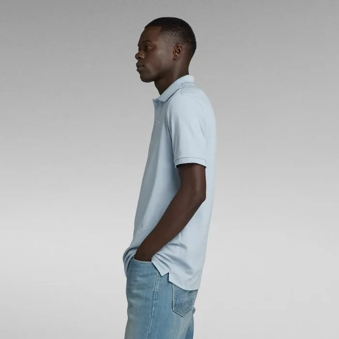 TShirts and Polos Men GStar RAW Oluv Slim Polo Faze Blue
