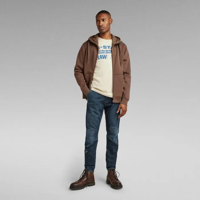 TShirts and Polos Men GStar RAW Originals Label TShirt Brown Rice
