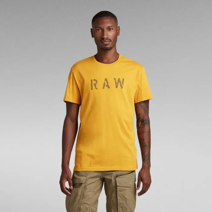 TShirts and Polos Men GStar RAW RAW TShirt Dull Yellow