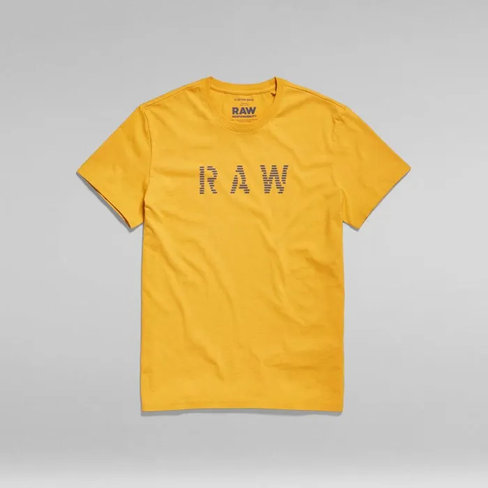 TShirts and Polos Men GStar RAW RAW TShirt Dull Yellow