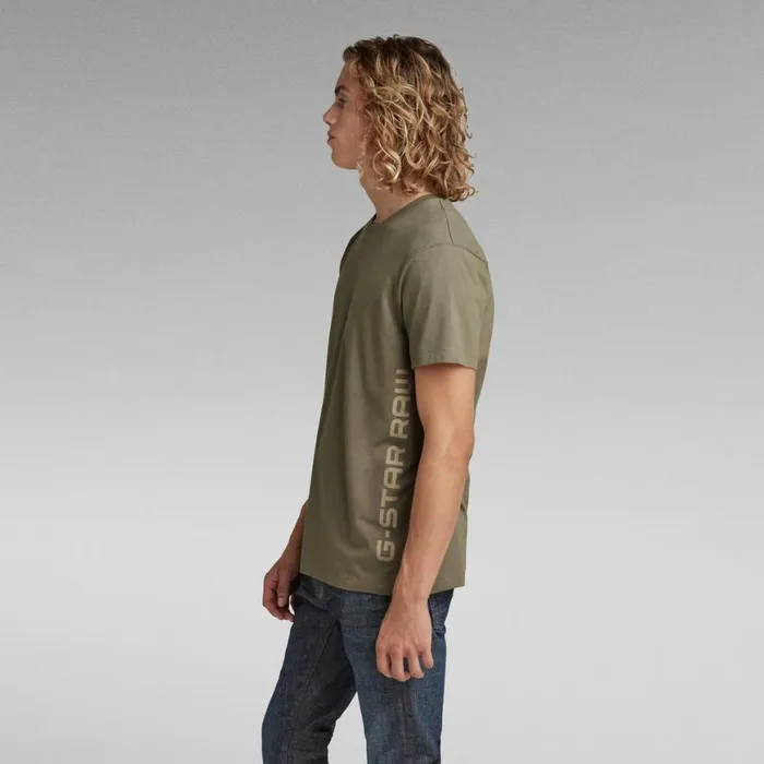 TShirts and Polos Men GStar RAW Side Logo TShirt Shamrock