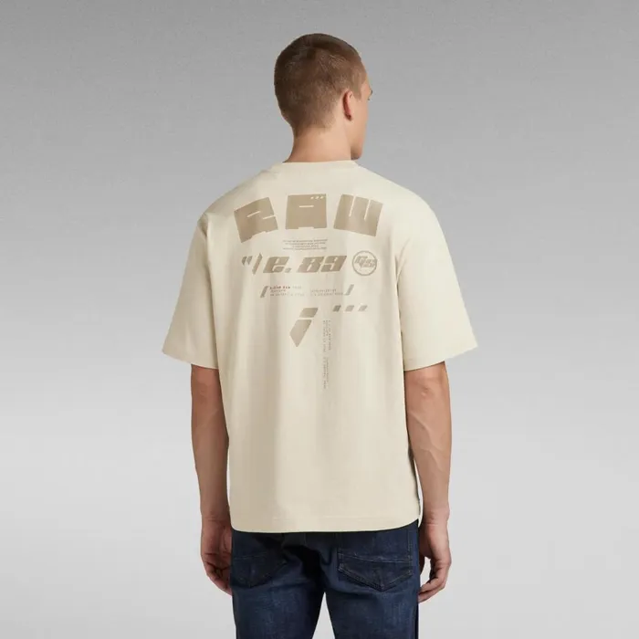 TShirts and Polos Men GStar RAW Sobiru Boxy TShirt Brown Rice