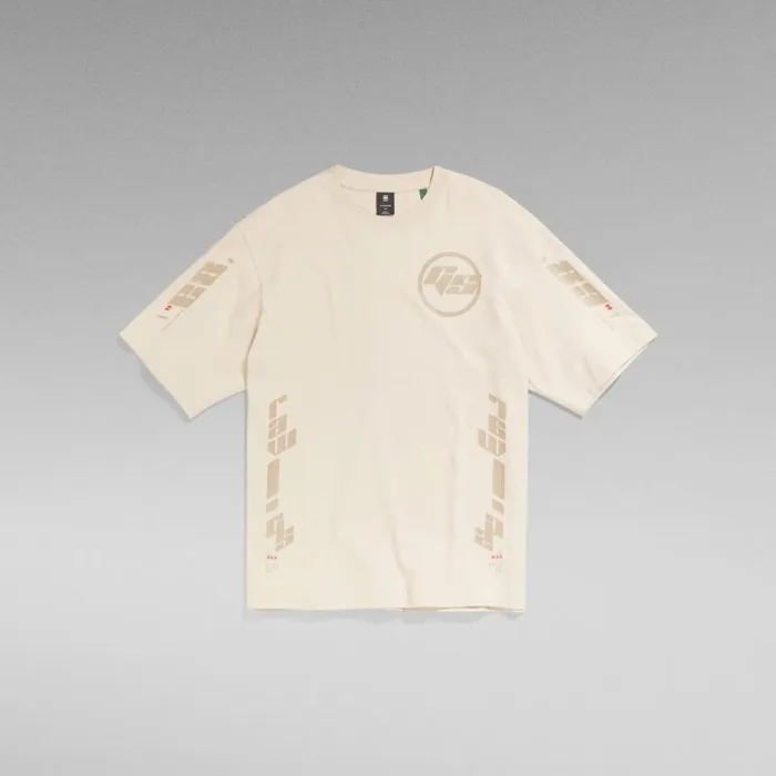 TShirts and Polos Men GStar RAW Sobiru Boxy TShirt Brown Rice