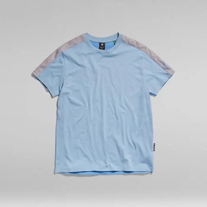 TShirts and Polos Men GStar RAW Tape Color Block TShirt Lakedeep Wave