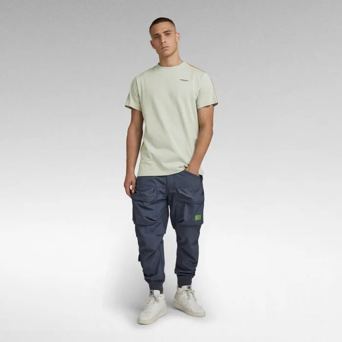 TShirts and Polos Men GStar RAW Tape Loose TShirt Mineral Gray