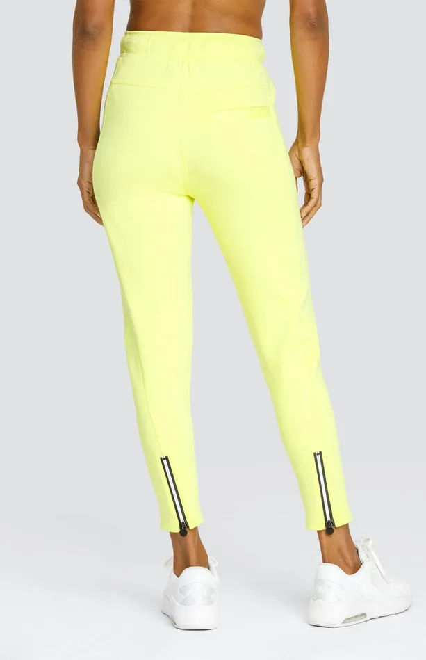 Tail Activewear Eleanor Sunny Lime Jogger Women Ankle Pants