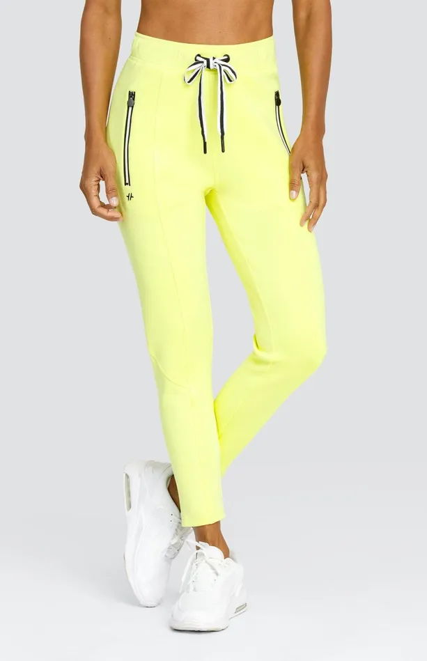 Tail Activewear Eleanor Sunny Lime Jogger Women Ankle Pants