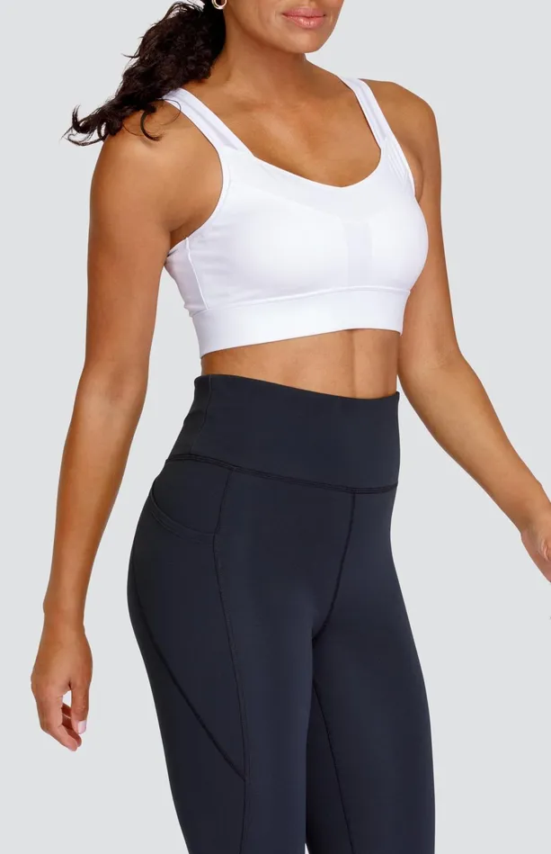 Tail Activewear Elliot Sports Bra 8211 Chalk White 8211 FINAL SALE Women Sports Bras