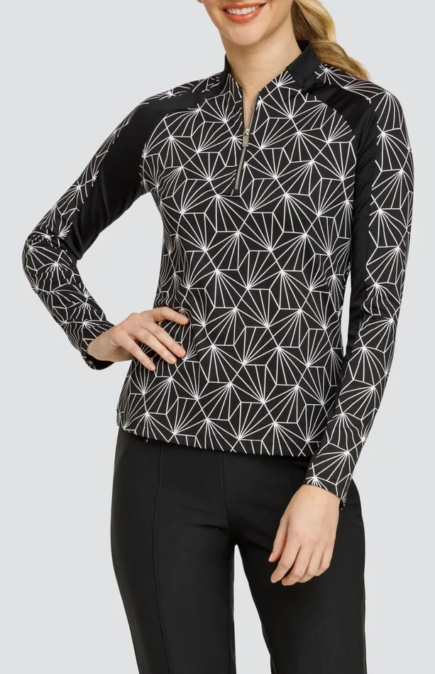 Tail Activewear Ender Top 8211 Flourishing Palms Women Long Sleeve